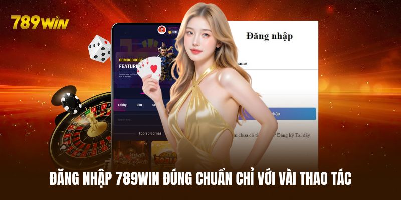 Thực hiện bước 1 khi bạn login nhà cái
