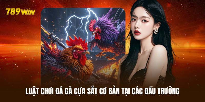 Luật đá gà cựa sắt cụ thể tân thủ cần hiểu rõ
